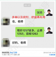 段浩雨：7.9周初黄金多头反扑能否延续？附欧盘走分析