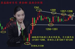 沈梓绮：非农过后黄金开盘有上冲之势7.9黄金全天操作布局