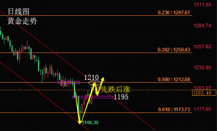 陆睿铭：伦敦金死守千二唯多不可，美原油回调看涨70美元