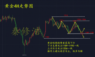 秦修浩：9.9黄金多空转换双向盈利，实盘喊单纪录图，黄金解套策略