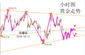 陆睿铭：10.11美元回吐现货黄金反攻，API力挫美原油继续空