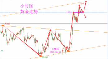 陆睿铭：10.16现货黄金高位整理修正，美原油低位震荡打底