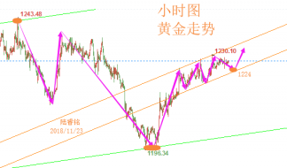 陆睿铭：11月23日感恩节黄金震荡蓄势，美原油主空辅多